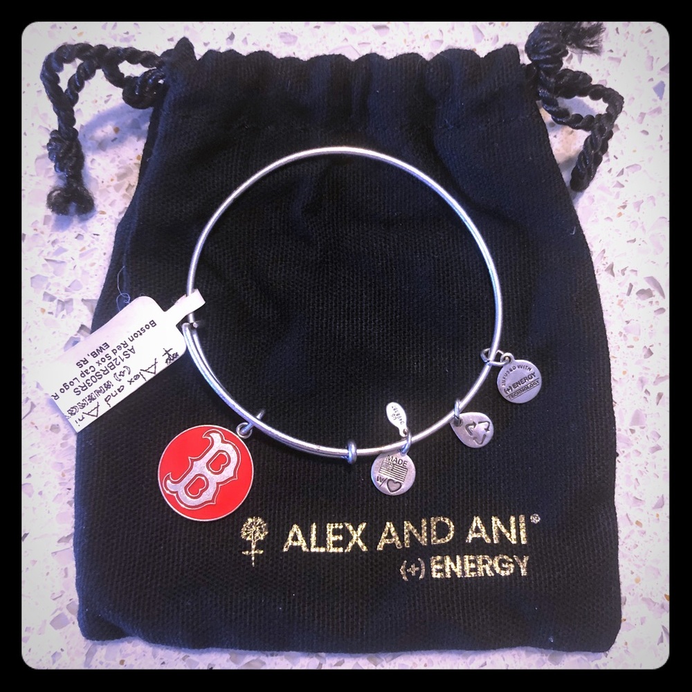 NWT Alex and Ani Red Sox Bracelet 2012